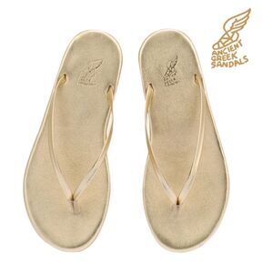 ANCIENT GREEK SAINARA Sandal in All Platinum NWB
